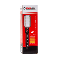 Pracovné LED svietidlo 230V 25 LED s magnetom a hákom M82735